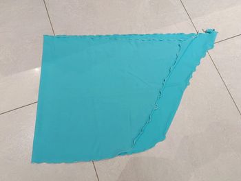 Paréo bleu