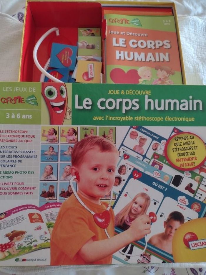 Jeu le corps humain