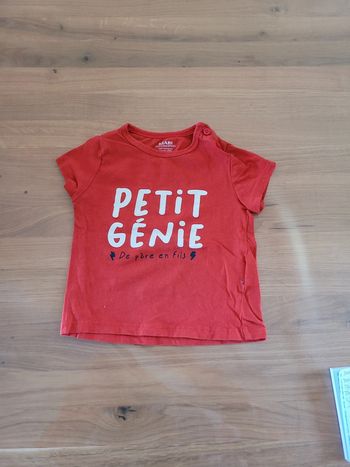 T-shirt manches courtes 12 mois Kiabi