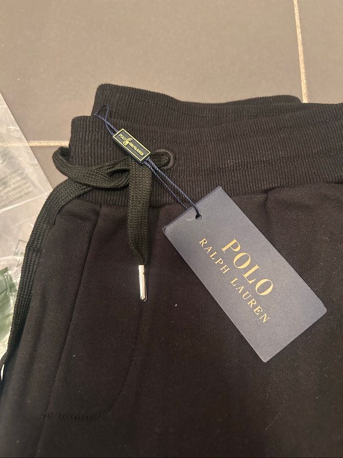 Jogging Ralph Lauren - Noir logo Rouge - Taille M - Neuf - photo numéro 3