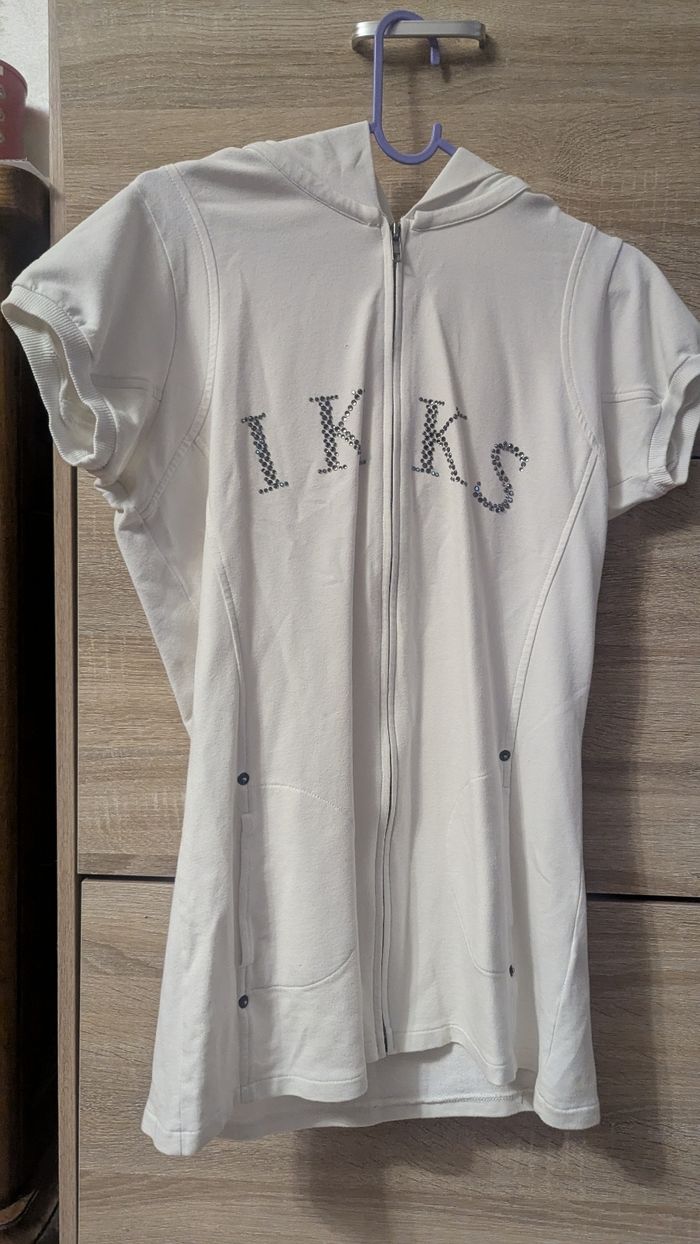 Veste robe manche courte