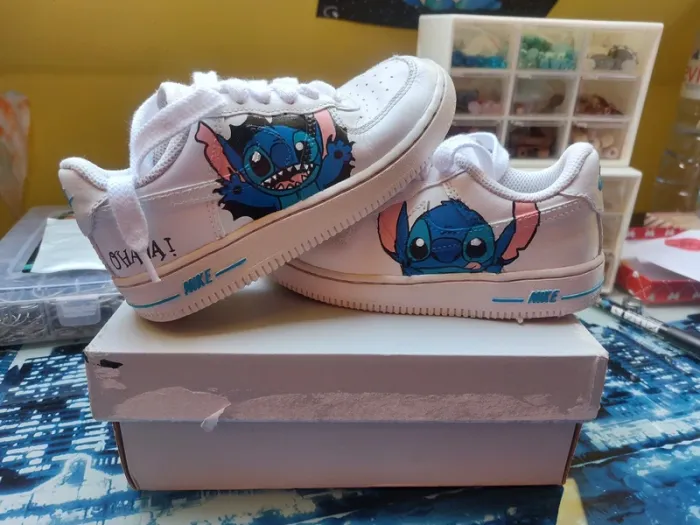 Basket Nike air force 1 stitch