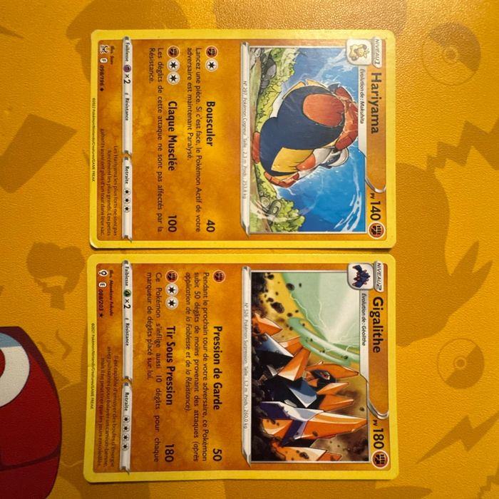 Carte Pokémon type Combat
