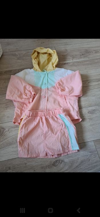 Ensemble short veste légère mini