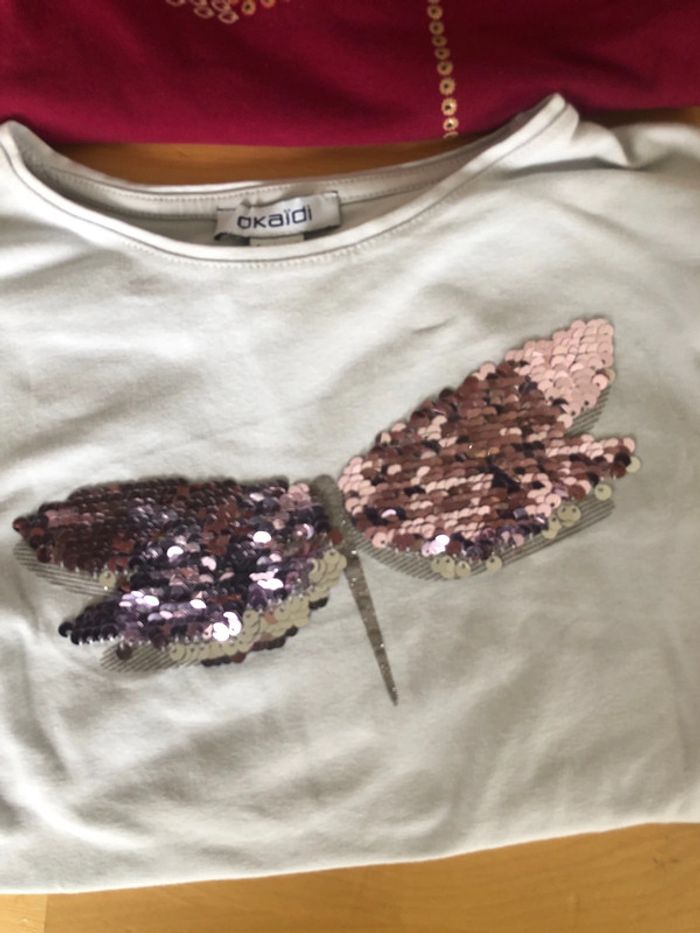 Lot 4 t-shirt manches longues + 5 maillots corps offert - photo numéro 2