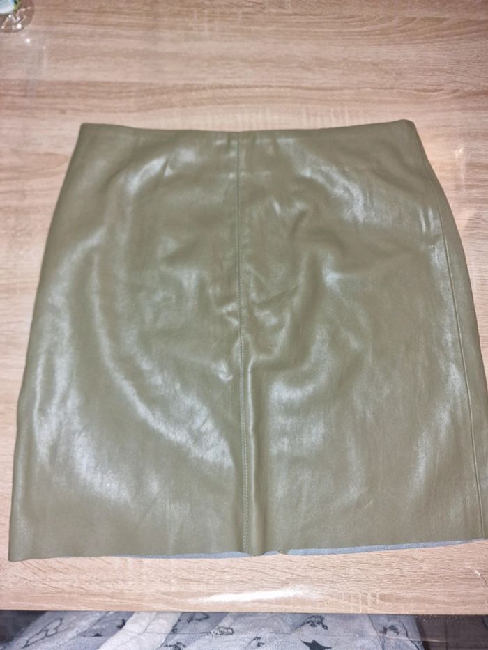 Jupe cuir