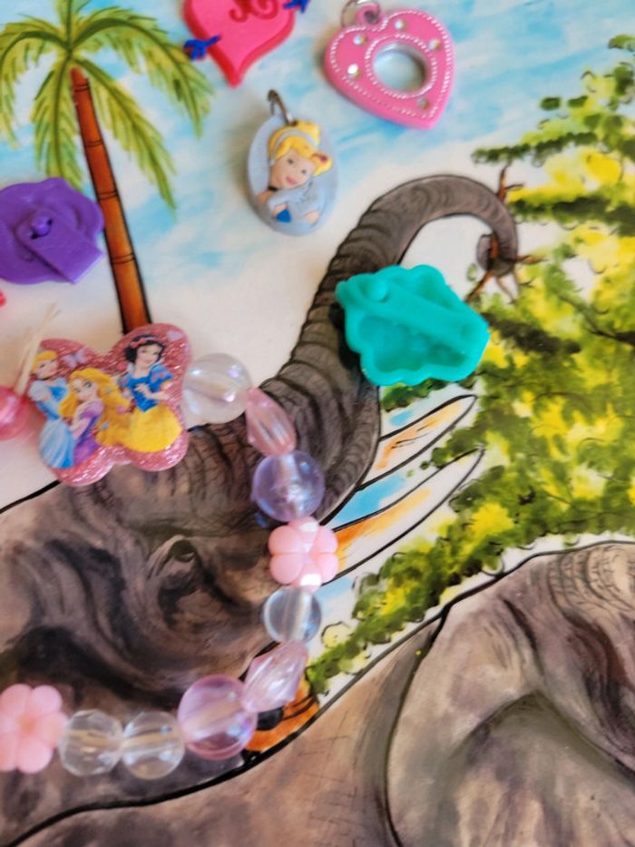 Lot Jouet barrette bracelet pendentif fille - photo numéro 5