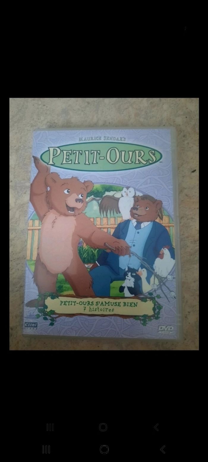 DVD Petit ours
