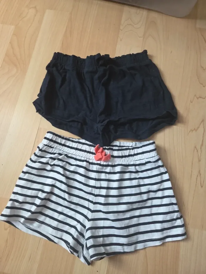 Lot short 6ans kiabi