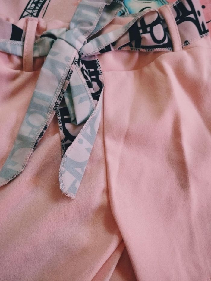 Lot 6 ans mode chemise short top crop top printemps - photo numéro 3