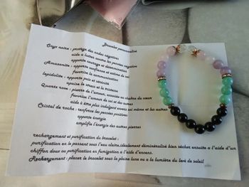 Bracelet pierre personnalisé