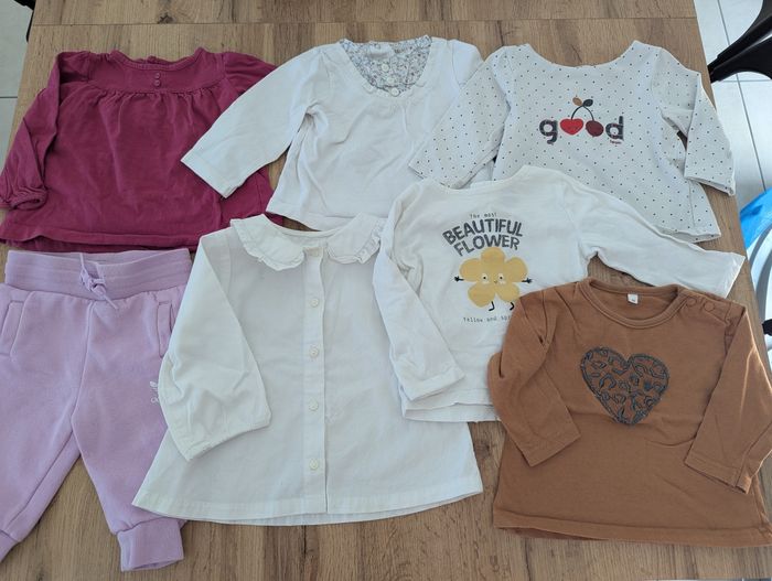 Lot vêtements fille 6 mois