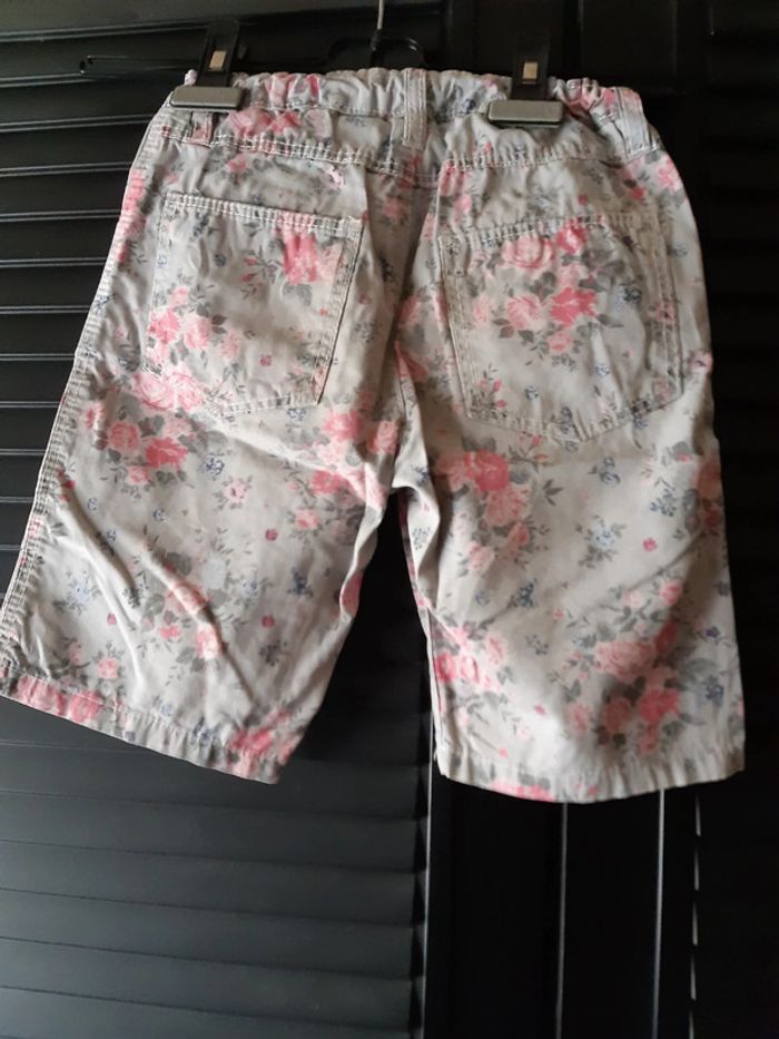 Bermuda fleuri Tres Girly 8 ans - photo numéro 2