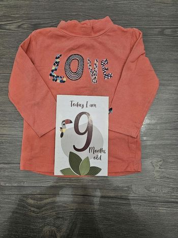 Tee shirt ML 9 mois
