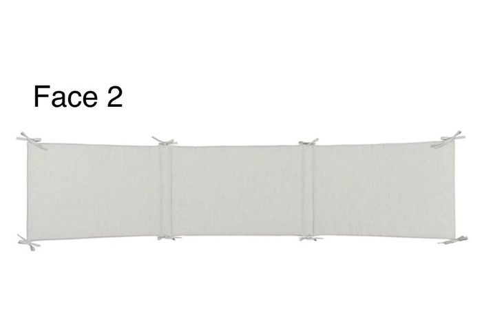 Tour de lit éléphant « Tembo » de #Nattou - photo numéro 3