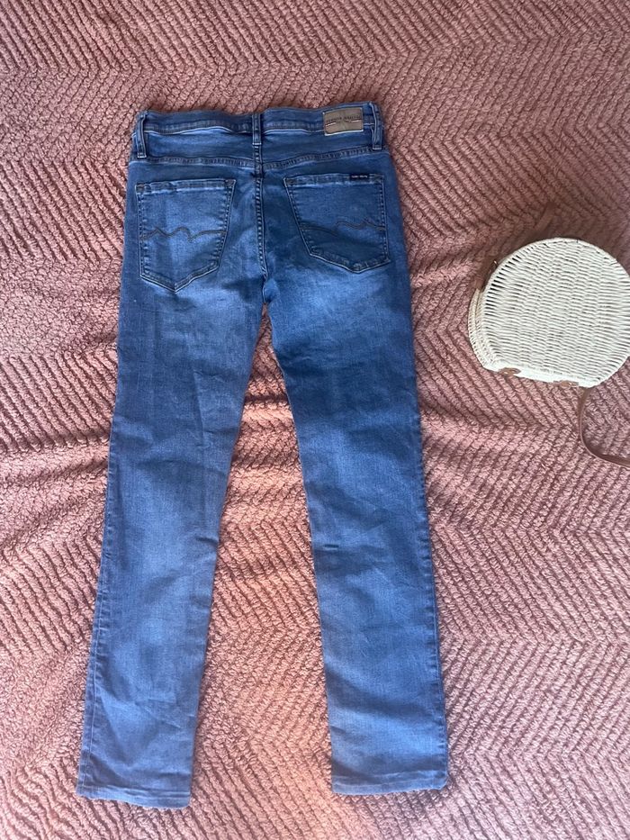 🌸 jolie Jeans bleu skinny flash fit Teddy smith taille 38🌸 - photo numéro 3