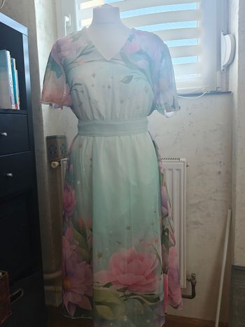 Robe été originale pastel romantique 