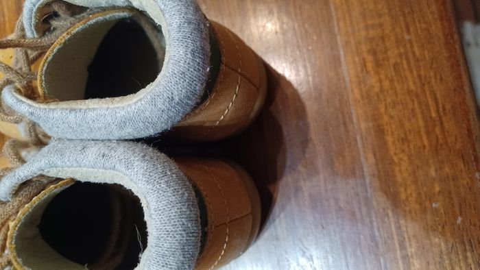 Chaussure montante beige - photo numéro 6