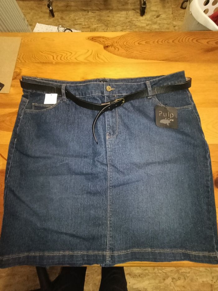 Jupe jeans 54