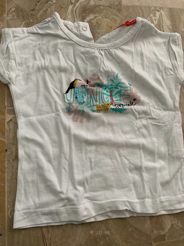 Tee shirt fille 12 mois