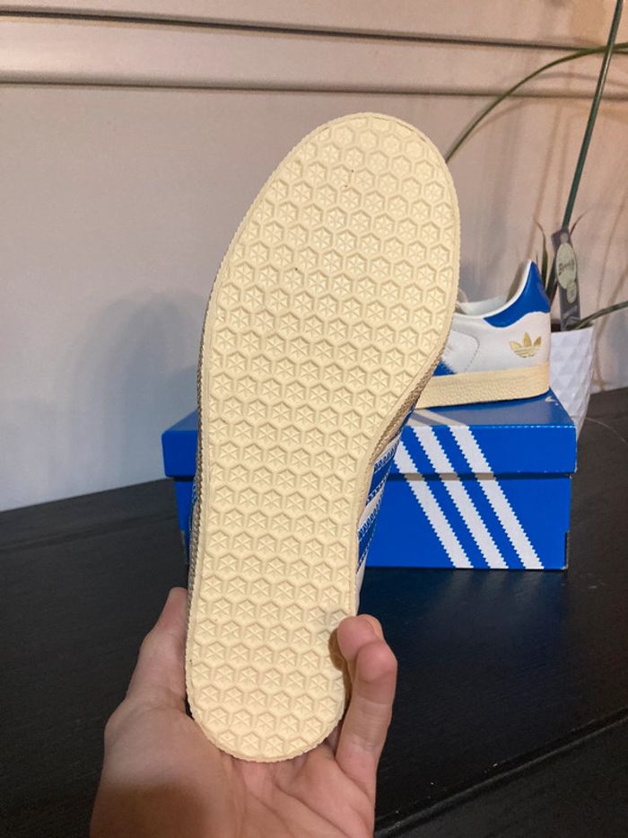 Baskets Basses Femme adidas Chaussure Gazelle Palace Bold Bleu - Taille 37 1/3 - photo numéro 5