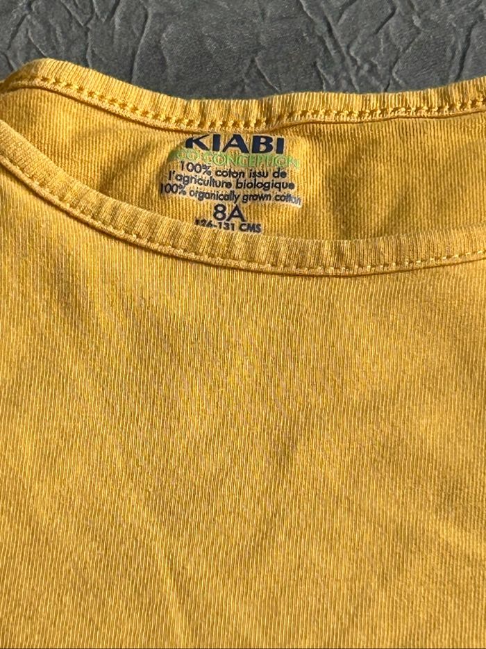 Lot de 5 t-shirts unis à manches longues fille - photo numéro 4