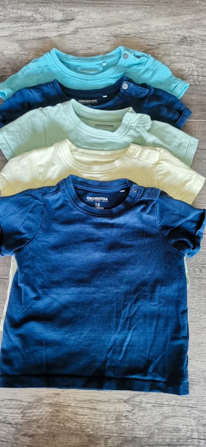 Lot de t shirts bébé garçon
