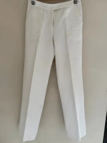 Pantalon ba&sh Wally écru