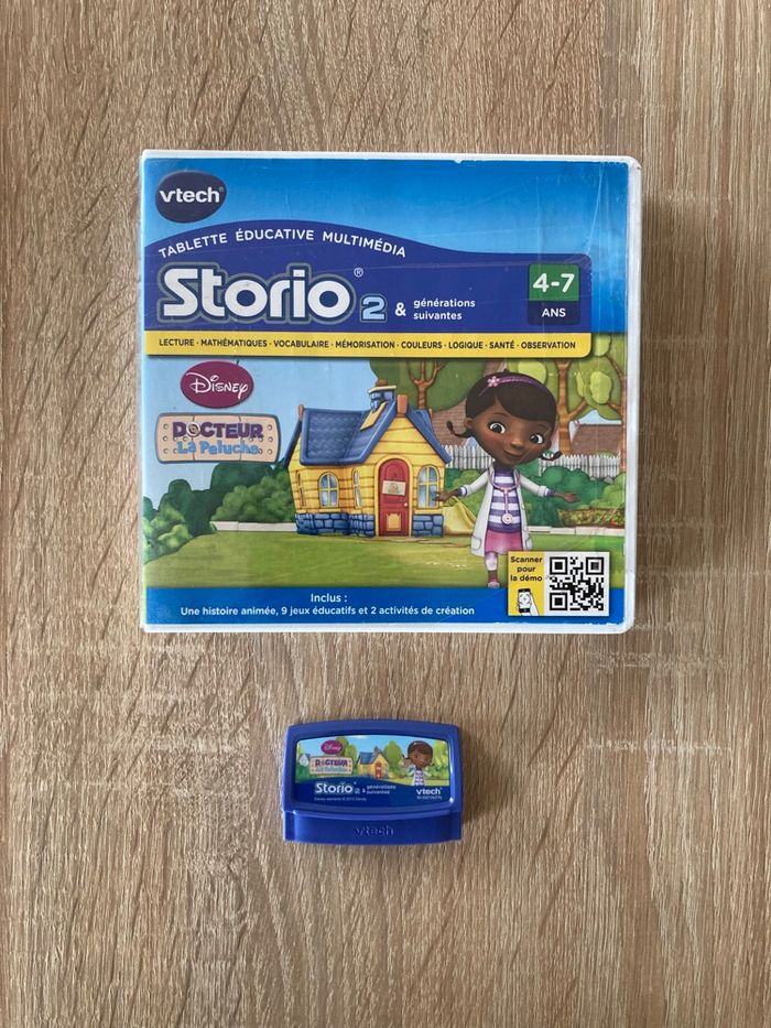 Jeu storio Docteur Peluche