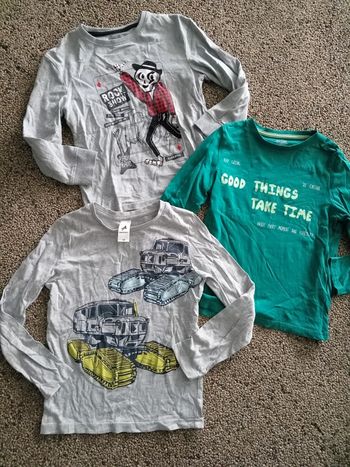 Lot de 3 tee shirts 8 ans