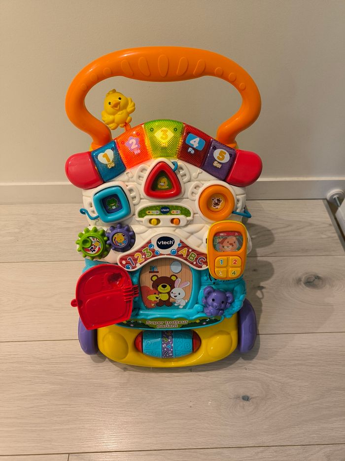 Trotteur vtech interactif et lumineux - photo numéro 2