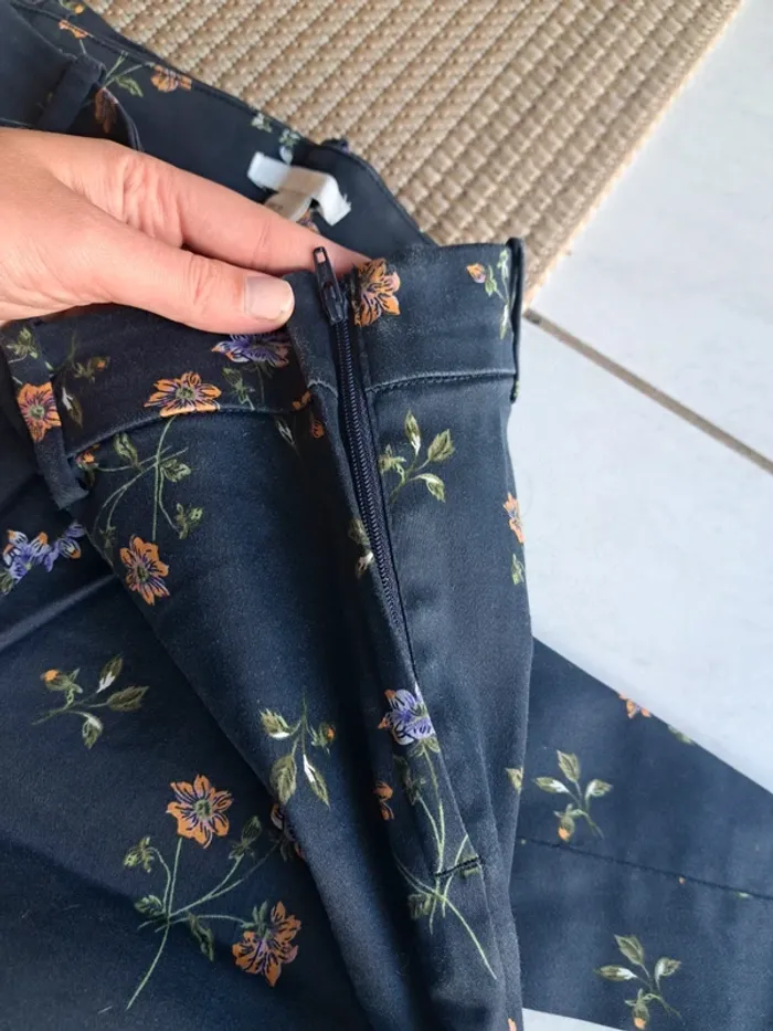 Pantalon fleuri H&M - photo numéro 4