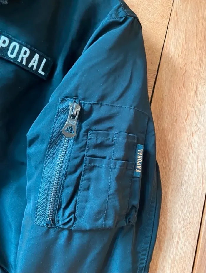 Manteau kaporal garçon noir - photo numéro 2