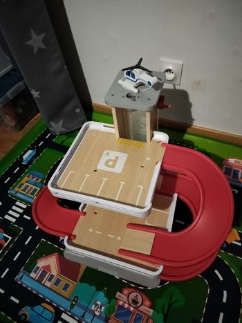 Garage voitures Oxybul en bois