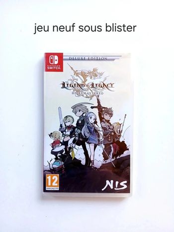 The Legend Of Legacy HD Remastered Deluxe Edition Switch