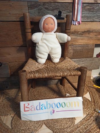 Peluche poupon corolle hochet tbe