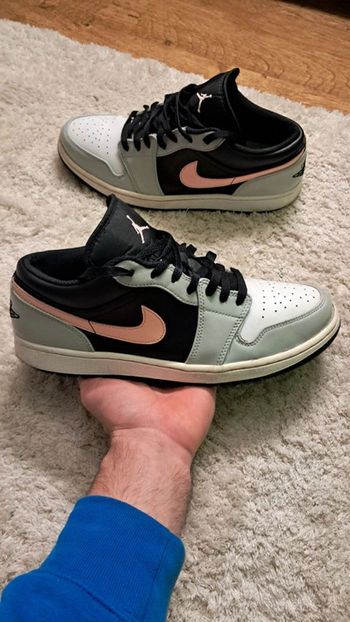 Nike Air Jordan 1 low gris, rose 44,5