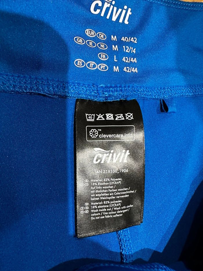 Leggings sport bleu pétrole T42 - photo numéro 3