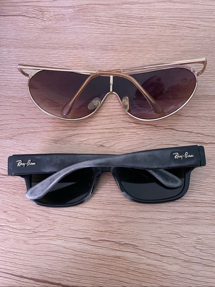 Lunette soleil vintage ray ban - photo numéro 2