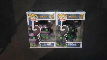 Lot 2 Figurines Funko Pop / Illidan 1101 / World Of Warcraft (1 Glow Chase + 1 Normal)