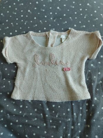 Pull à manche courte