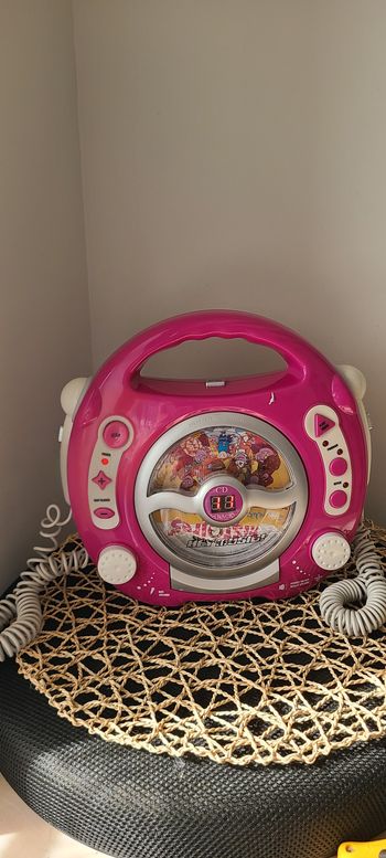 Lecteur CD 2 micros : Rose - Hey Music