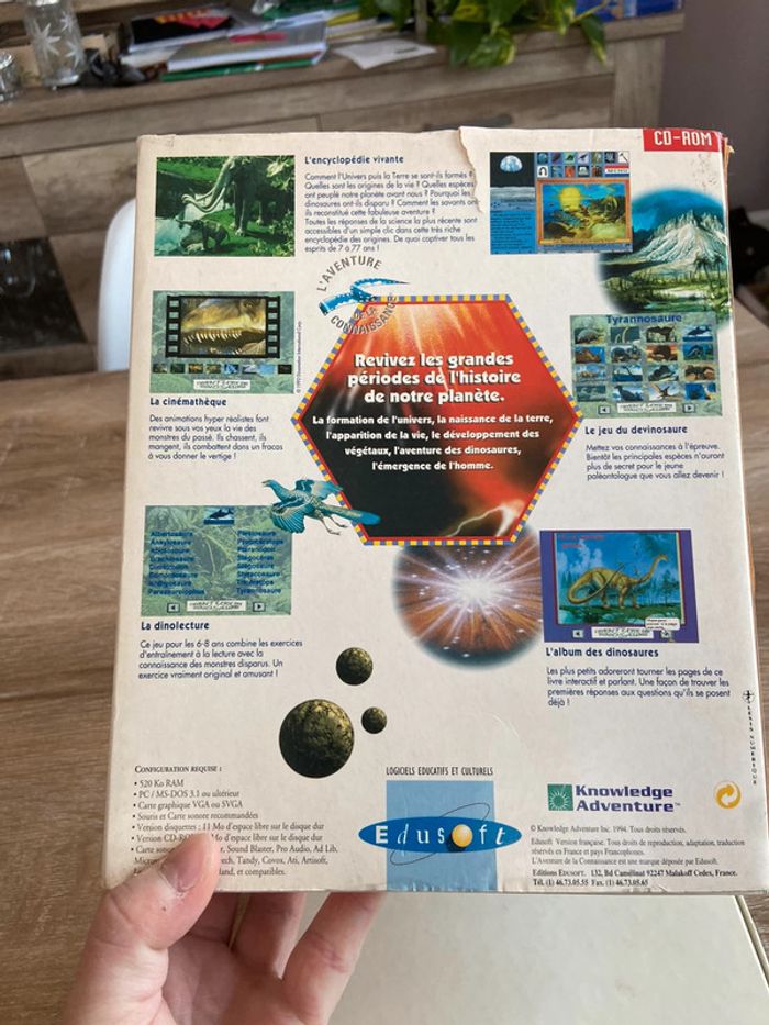 Du big bang aux dinosaures pc big box vintage - photo numéro 15