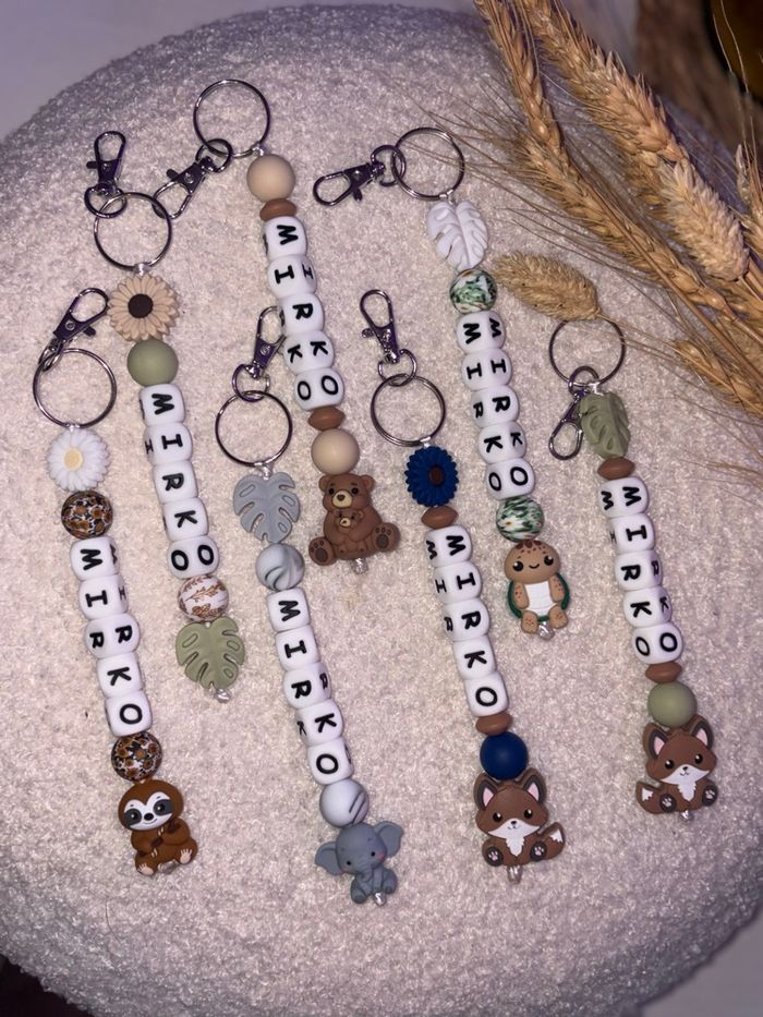 Attache tétine & Porte clés personnalisé - photo numéro 6