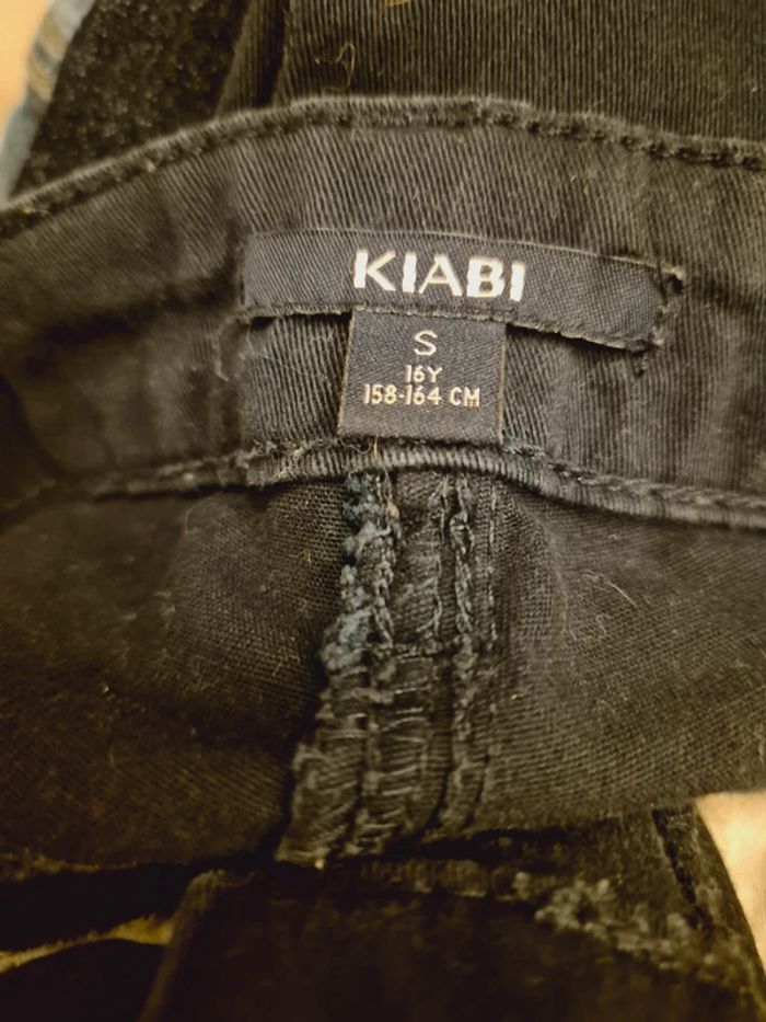 Jean's slim bleu marine 16 ans fille kiabi - photo numéro 4