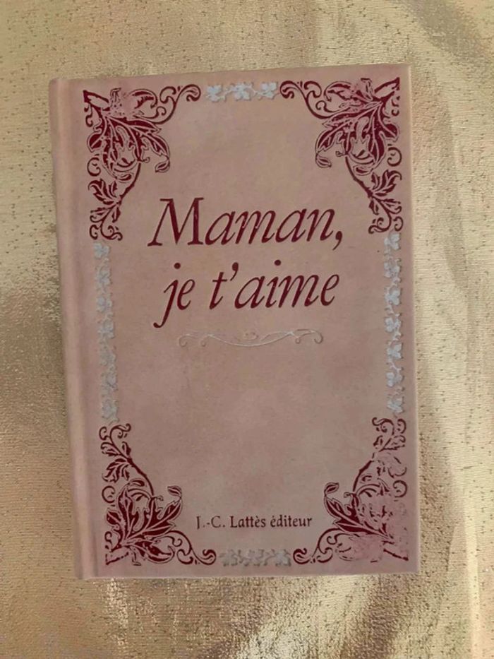 Livre  « Maman,je  t’aime  «