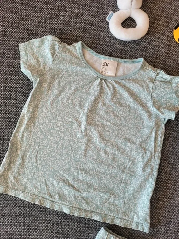 Pyjama fille 2 pièces H&M 98 cm - photo numéro 2