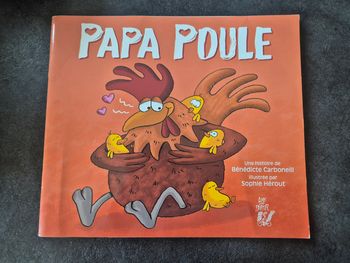 Livre enfants titre Papa poule