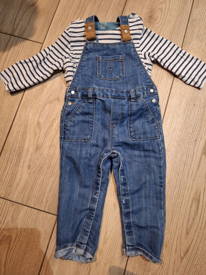 Ensemble 18 mois garçon salopette