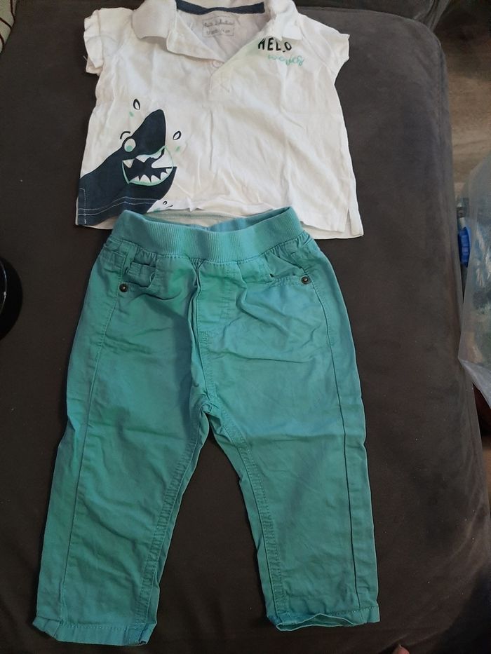 Ensemble 2 pièces neuf 12 mois